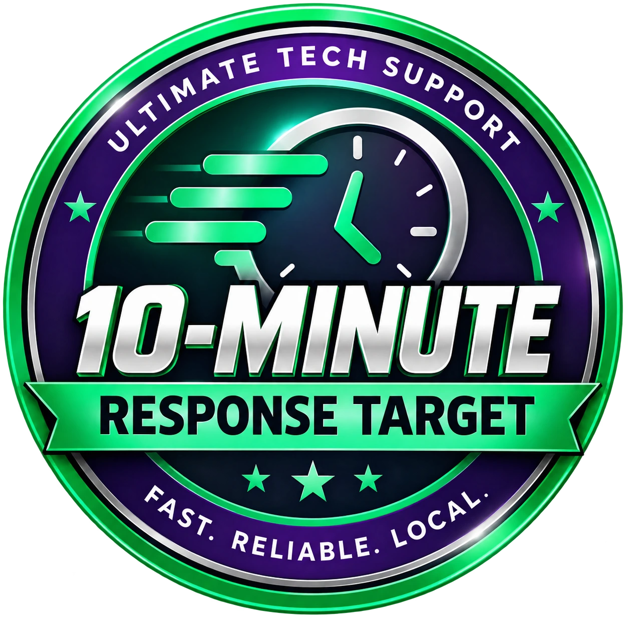 Ultimate Tech Support 10-Minute Response Target - Fast, Reliable, Local