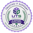 Trusted IT Support Excellence seal