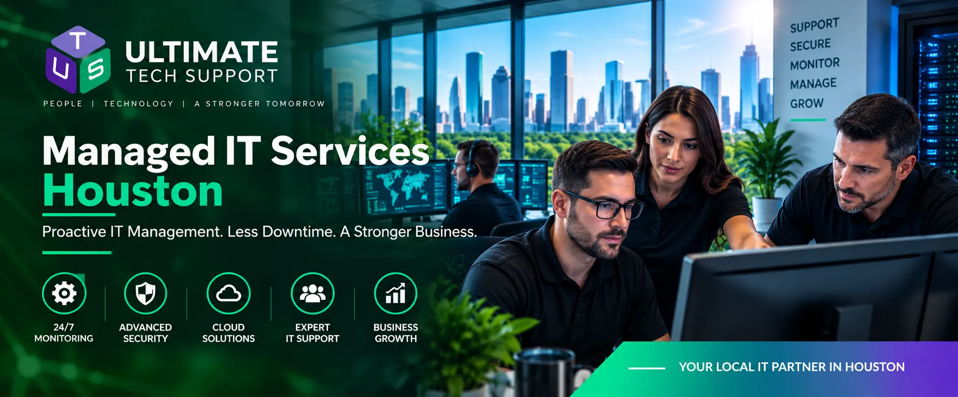 Managed IT services pricing and IT support costs in Houston